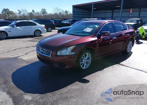 2013 Nissan Maxima 3.5 Sv z USA, uszkodzony, nr VIN 1N4AA5APXDC821675